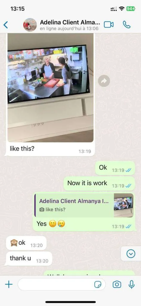 WhatsApp aktiveringskvitto 4 och länkar för spellista